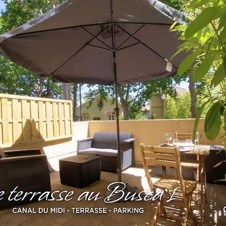 Studio Parking Terrasse Fibre Toulouse Buitenkant foto
